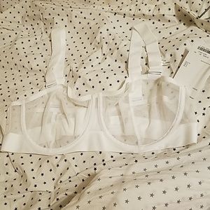 DKNY white convertible bra 38D